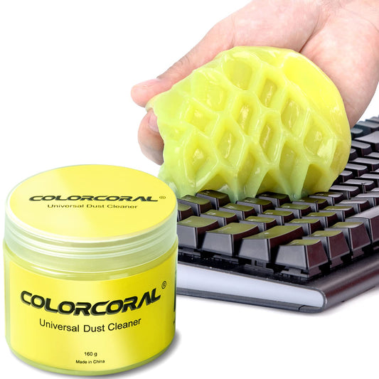 COLORCORAL Universal Cleaning Gel for Keyboard & Car Dust Removal – 160g
