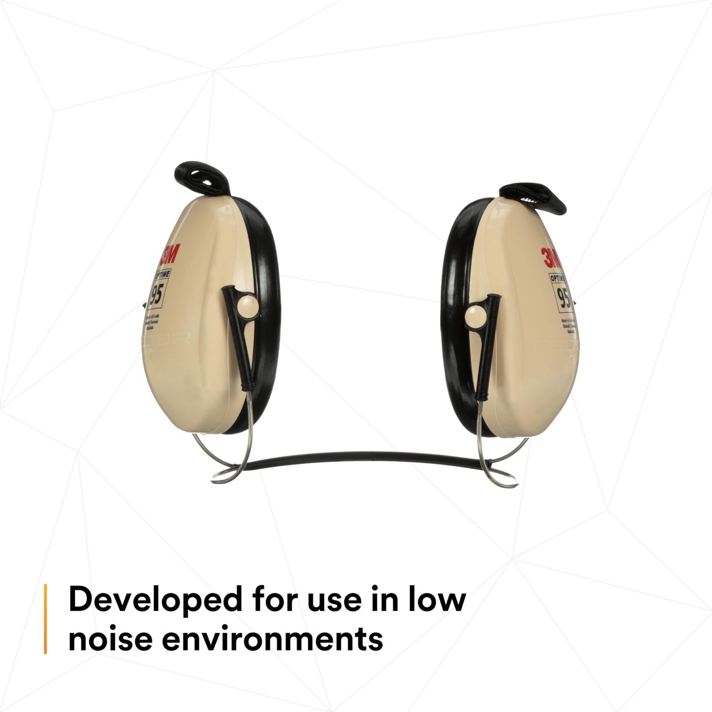 3M PELTOR Optime 95 Hearing Protection Earmuffs – 21 dB NRR