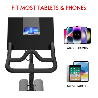 Crostice Tablet Mount for Peloton Bike, Tread & Exercise Equipment