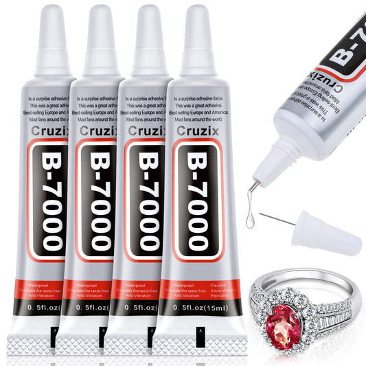 B-7000 Multi-Purpose Craft Glue 4x15ml – Clear