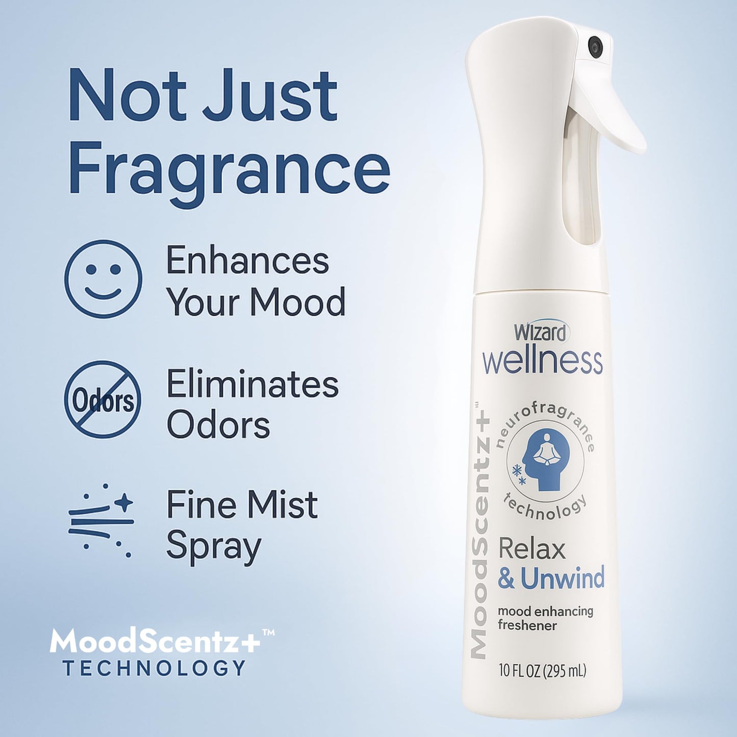 Aromatherapy Air Freshener Spray, 10 oz – Relax & Unwind Mood Mist