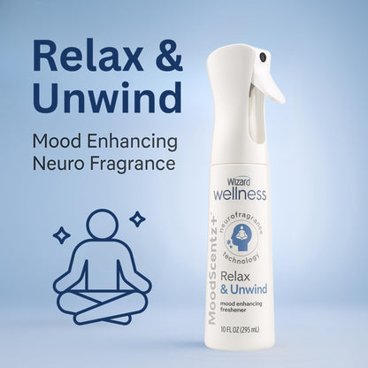 Aromatherapy Air Freshener Spray, 10 oz – Relax & Unwind Mood Mist
