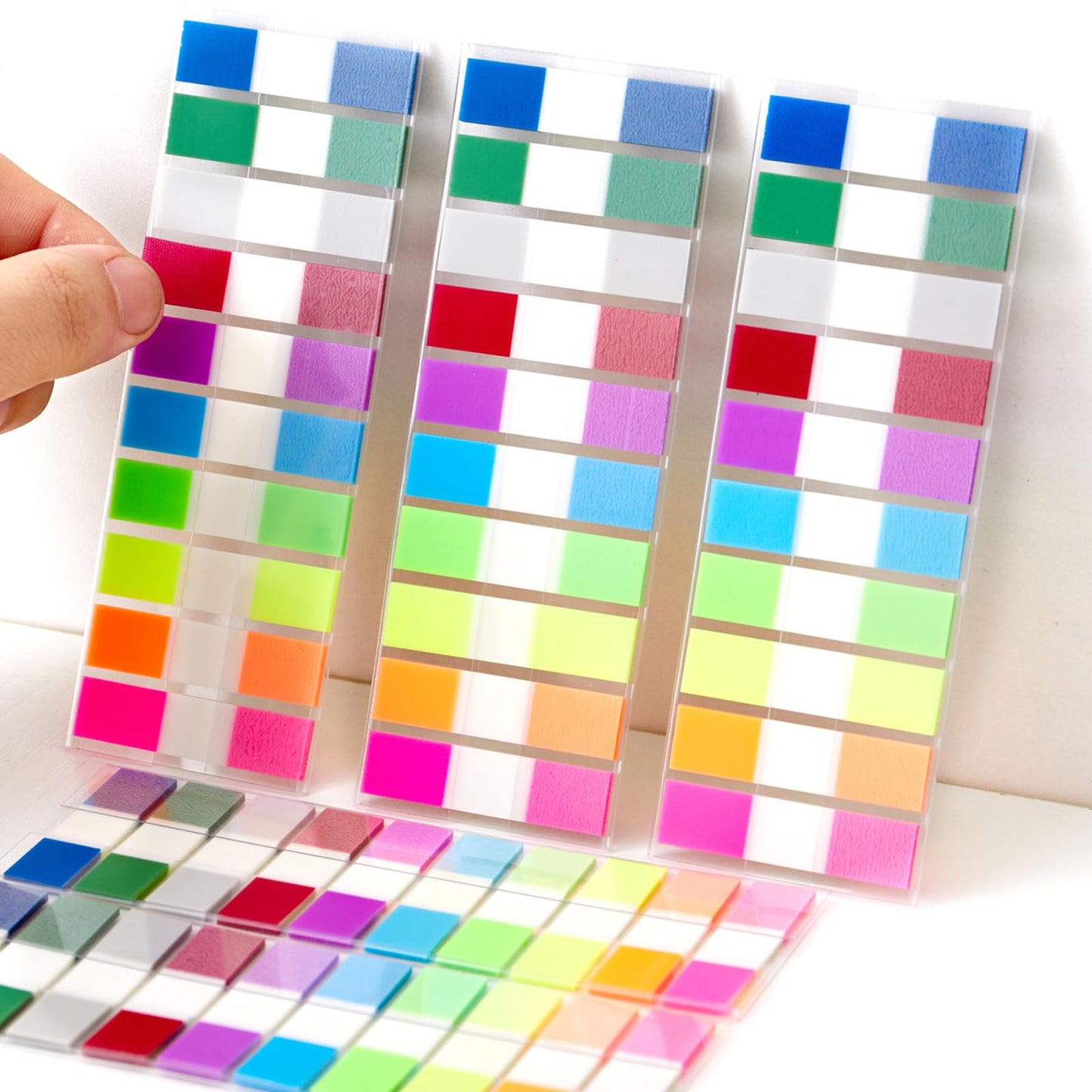 Sticky Tabs Page Markers – 1000 Transparent Writable Tabs