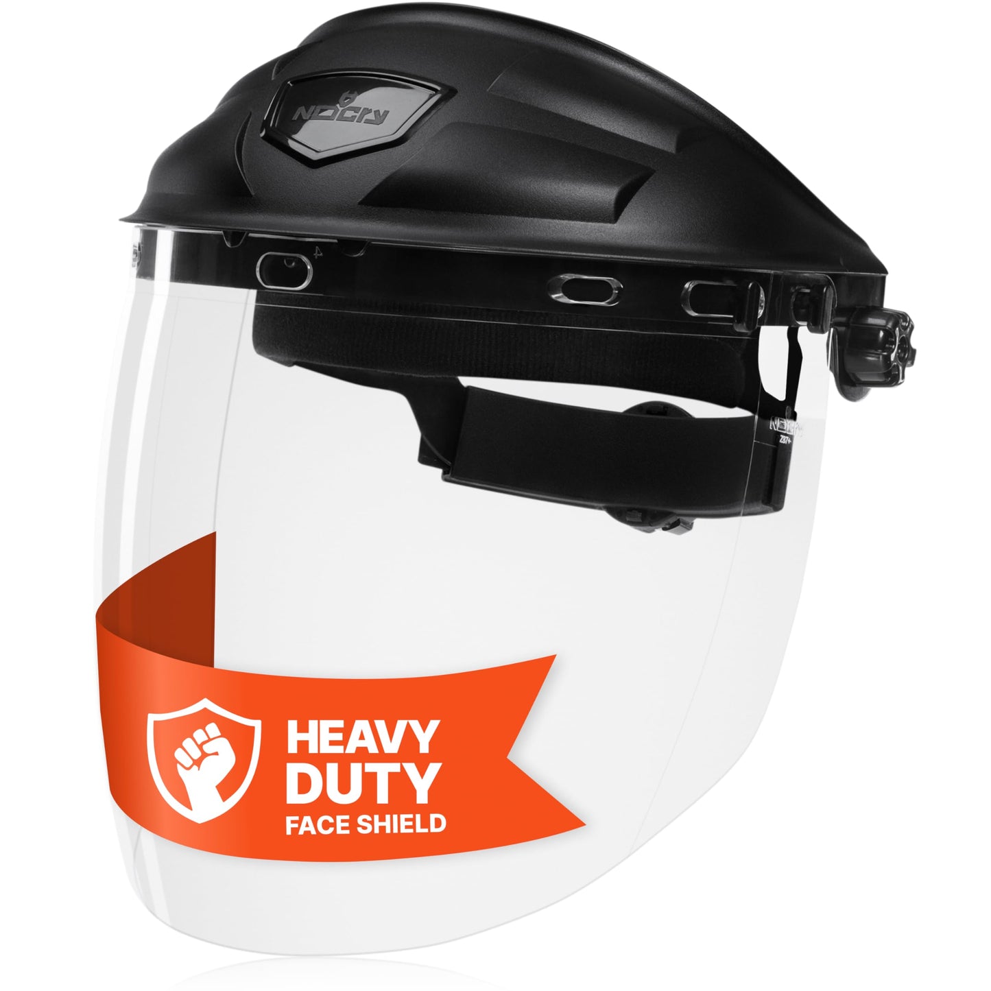 NoCry Premium Safety Face Shield with Anti-Fog Visor – ANSI Z87.1