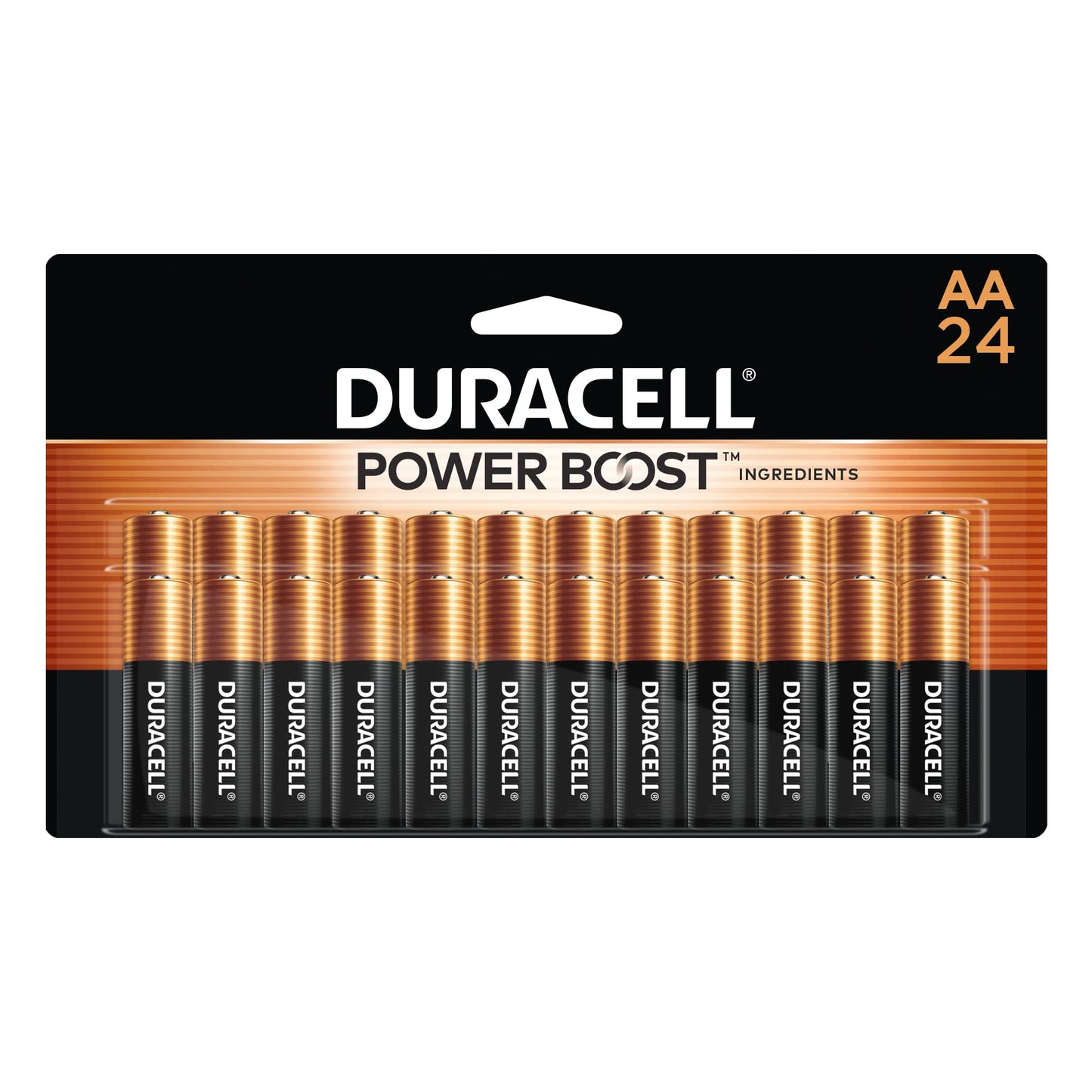 Duracell Coppertop AA Alkaline Batteries – 24 Pack