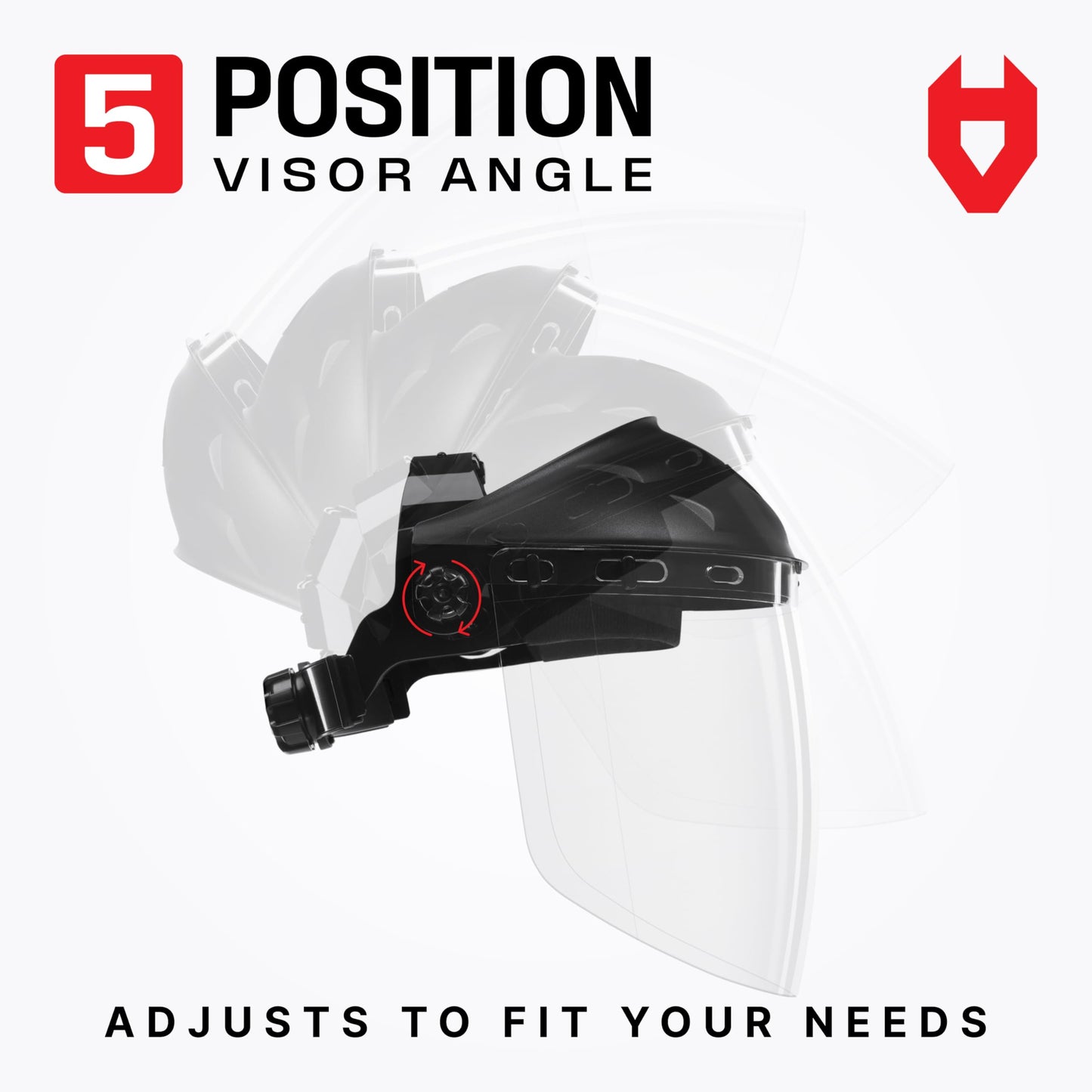 NoCry Premium Safety Face Shield with Anti-Fog Visor – ANSI Z87.1