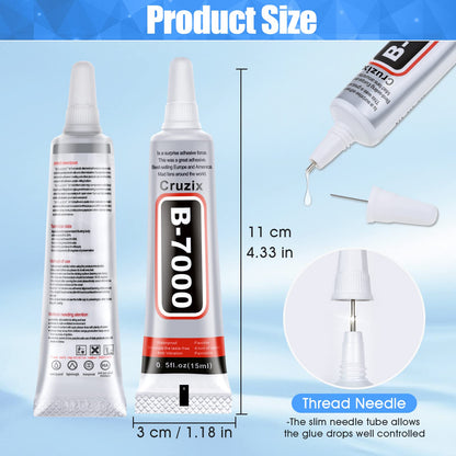B-7000 Multi-Purpose Craft Glue 4x15ml – Clear