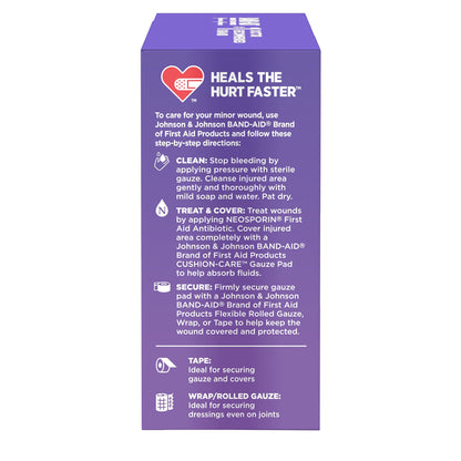 Band-Aid Cushion Care Non-Stick Gauze Pads – 10 Count