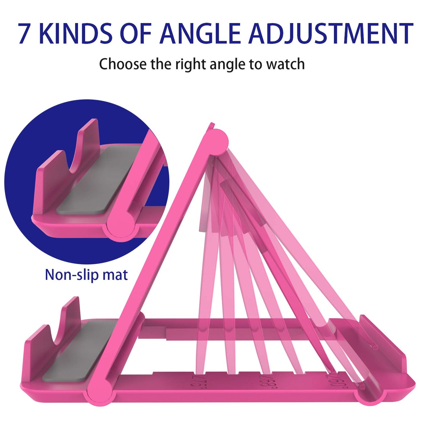 YENIE 4 Pack Desktop Phone Stand – Universal for All Devices