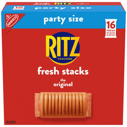 RITZ Fresh Stacks Crackers 23.7oz – 16 Snack Packs