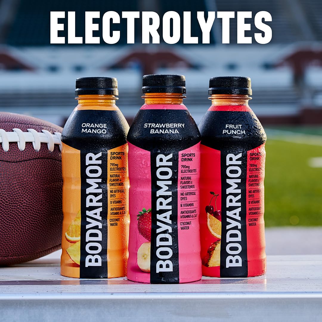 BODYARMOR Sports Drink Strawberry Banana 16oz – 12 Pack