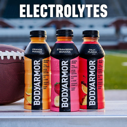 BODYARMOR Sports Drink Strawberry Banana 16oz – 12 Pack