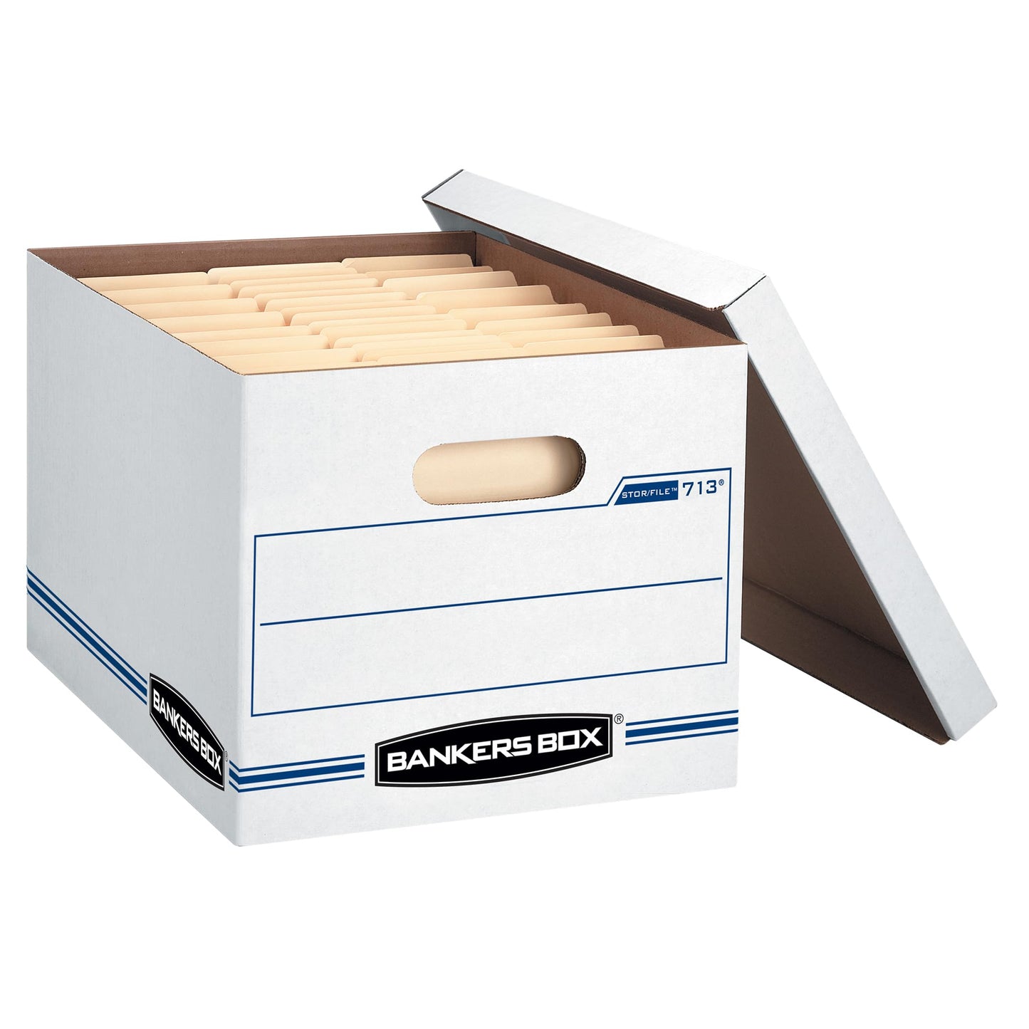 Bankers Box 12-Pack File Storage Boxes with Lids – Letter/Legal