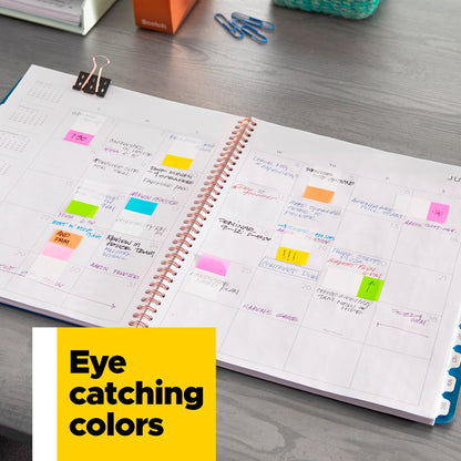 Post-it Flags Portable Dispenser – 100 Flags, Assorted Colors