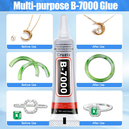 B-7000 Multi-Purpose Craft Glue 4x15ml – Clear