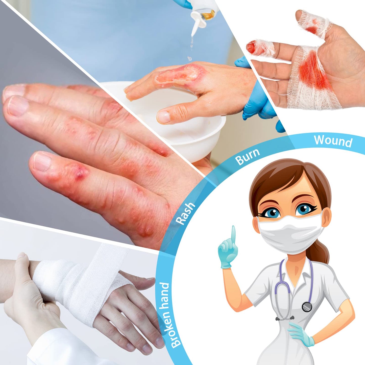 UpGoing Waterproof Hand Cast Cover for Shower – Adult