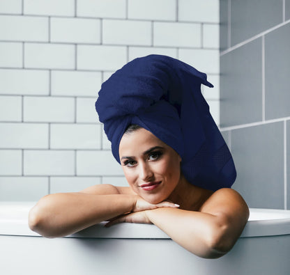 Bath Towel Set, 6 Pack – Quick Dry, Soft Cotton, Multiple Colors