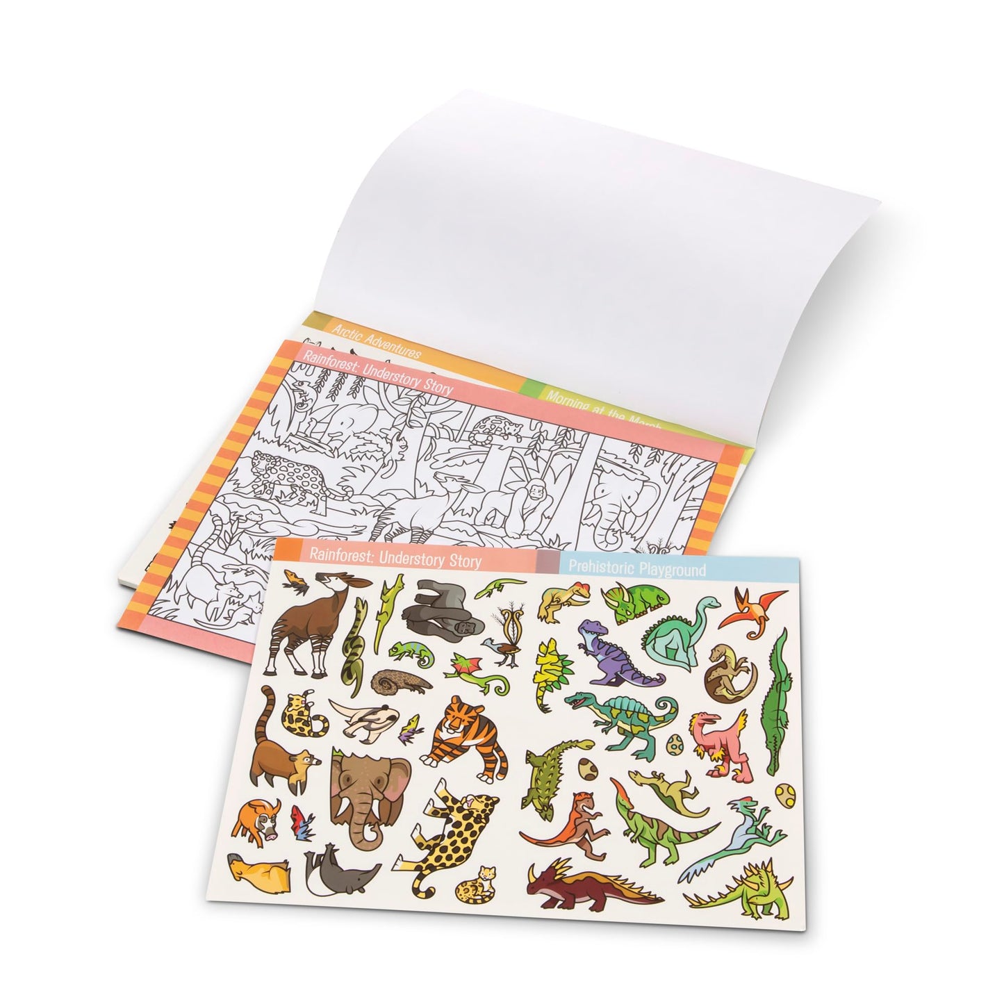 Melissa & Doug Seek & Find Sticker Pad – Animals