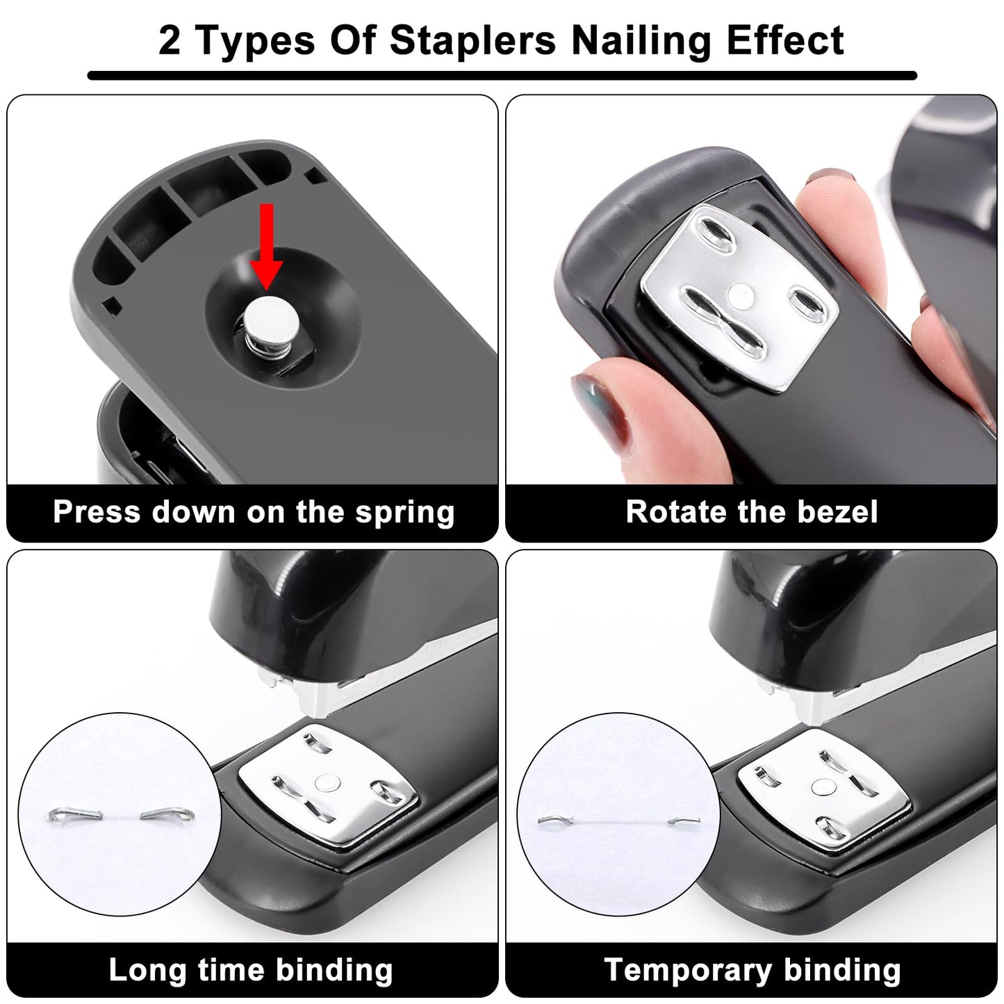 17-in-1 Black Desk Organizer & Accessories Set