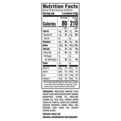 RITZ Fresh Stacks Crackers 23.7oz – 16 Snack Packs