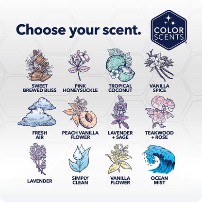 Color Scents 4 Gallon Trash Bags, Lavender, 80 Count