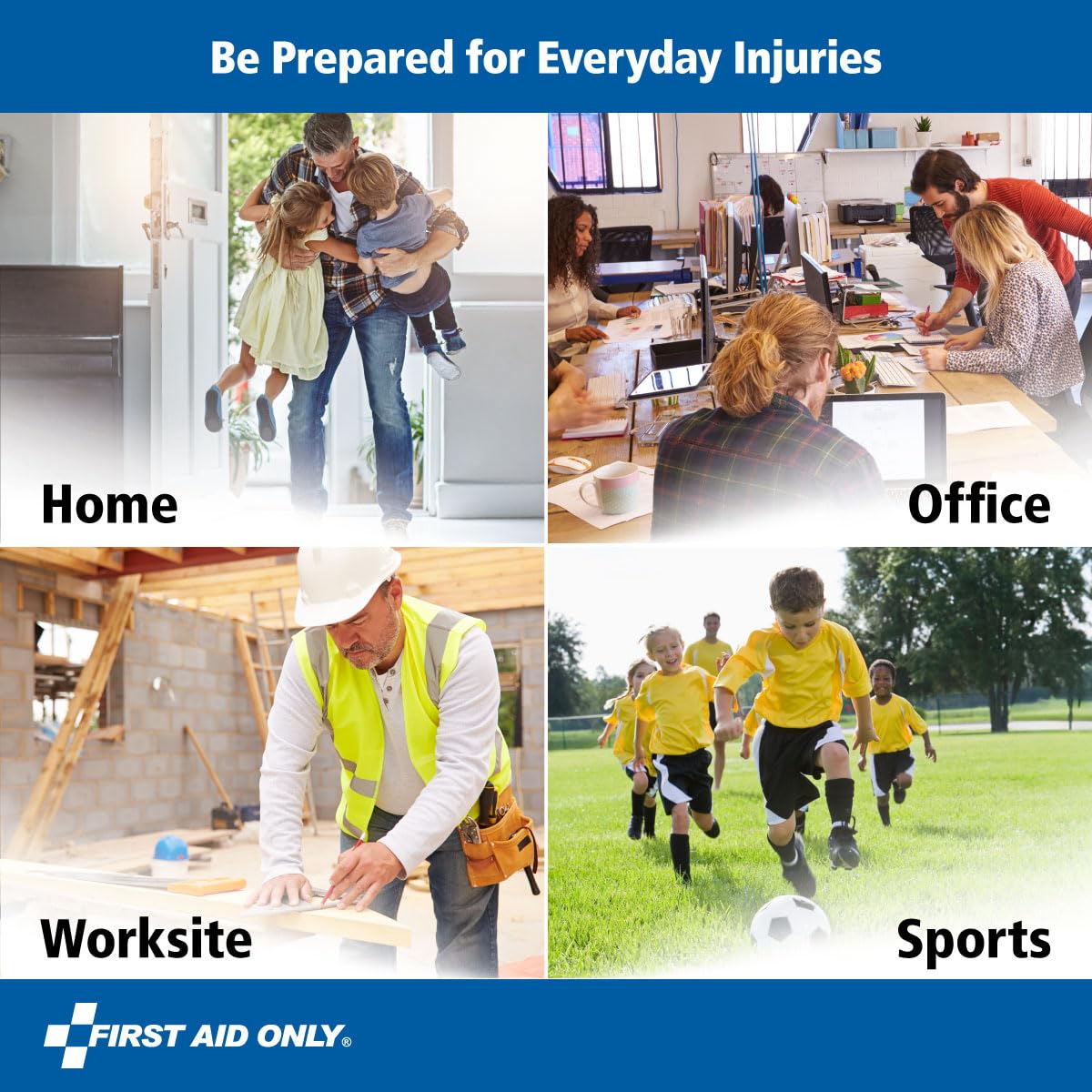 First Aid Only OSHA 50-Person First Aid Kit – 260 Pieces