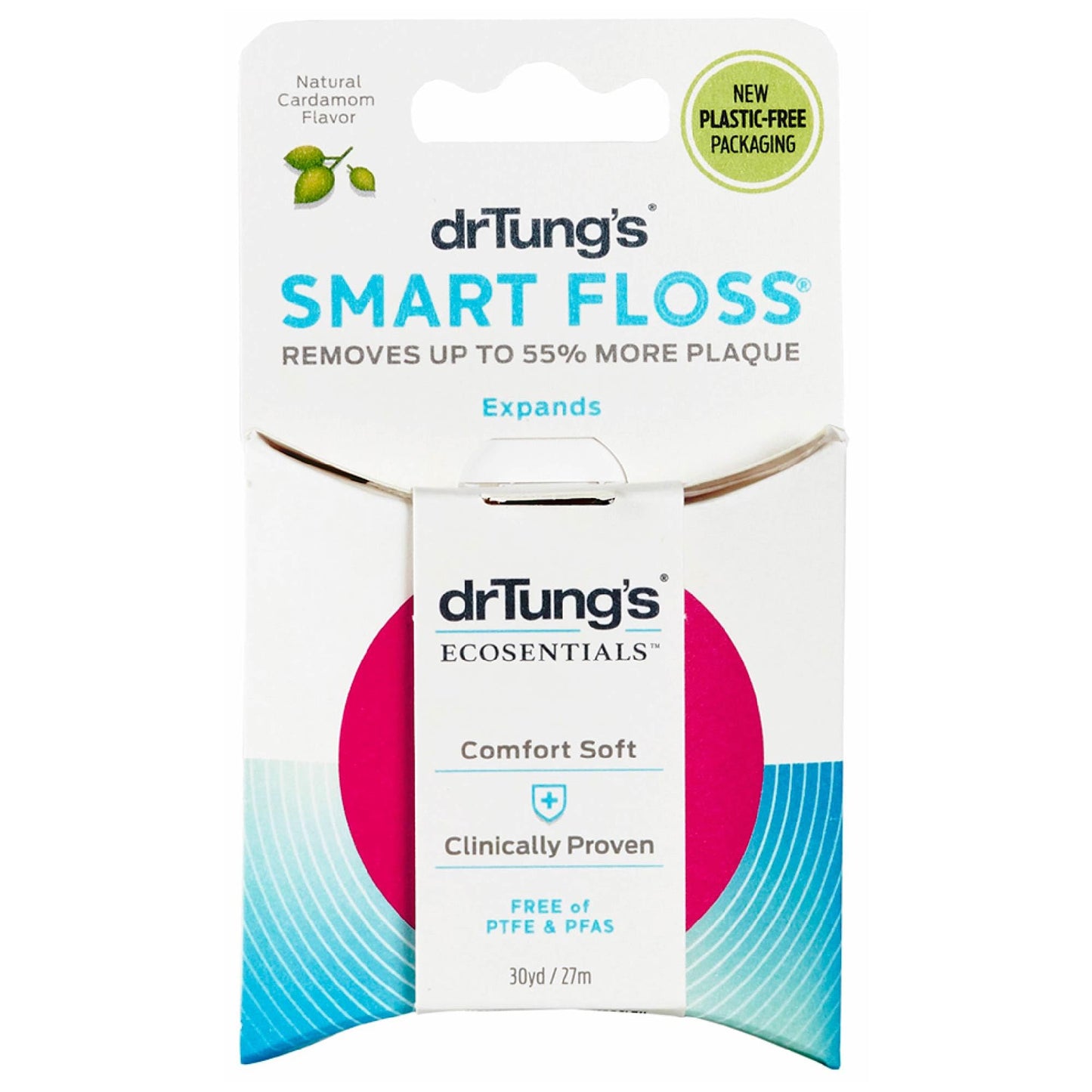 DrTung's Smart Floss, Cardamom Flavor, 1 Pack