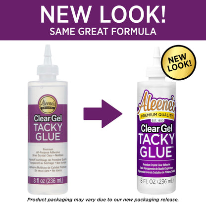Aleene’s Clear Gel Tacky Glue 8oz – Crafts Adhesive