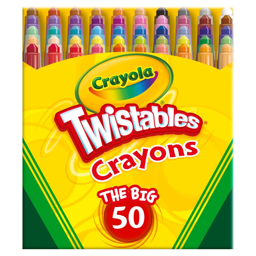 Crayola Mini Twistables Crayons – 50 Count