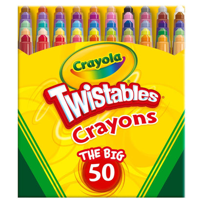 Crayola Mini Twistables Crayons – 50 Count