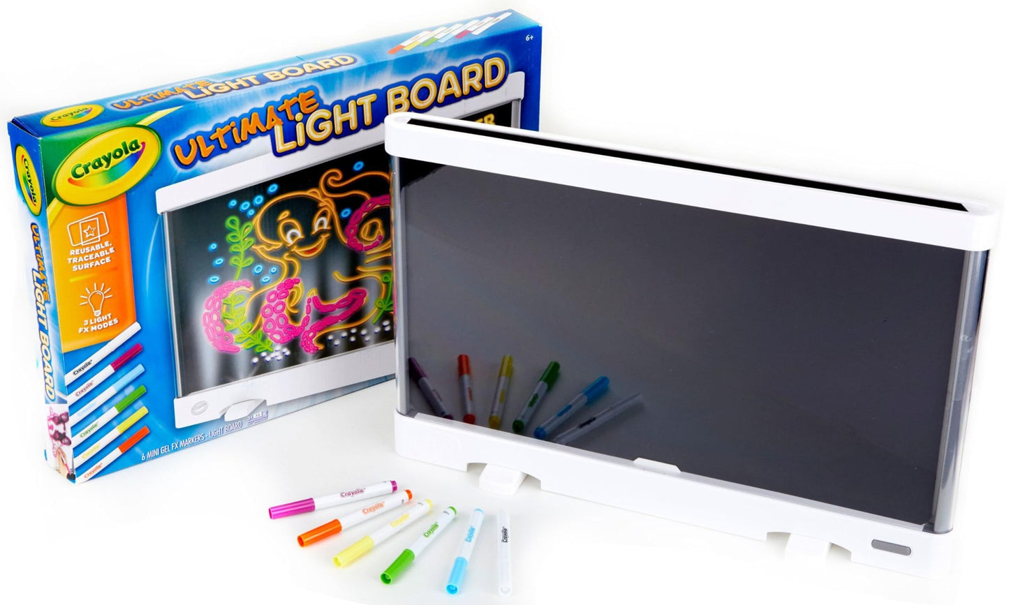 Crayola Ultimate Light Board – LED Drawing Tablet