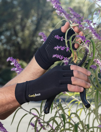 ComfyBrace Copper Compression Arthritis Gloves for Pain Relief