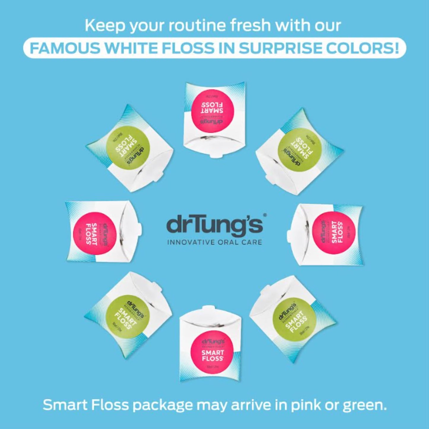 DrTung's Smart Floss, Cardamom Flavor, 1 Pack