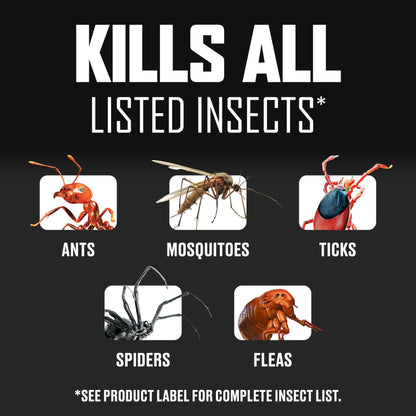 Insect Killer for Lawns & Landscapes, 32 oz – Kills Ants, Ticks, Mosquitoes & More