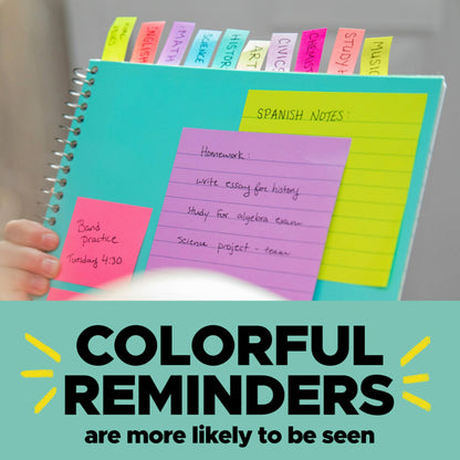 Post-it Glow Flags 0.94 Inch – 60/Dispenser