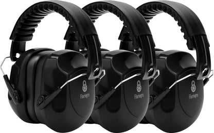 3-Pack Shooting Ear Protection Earmuffs – SNR 34dB Noise Reduction
