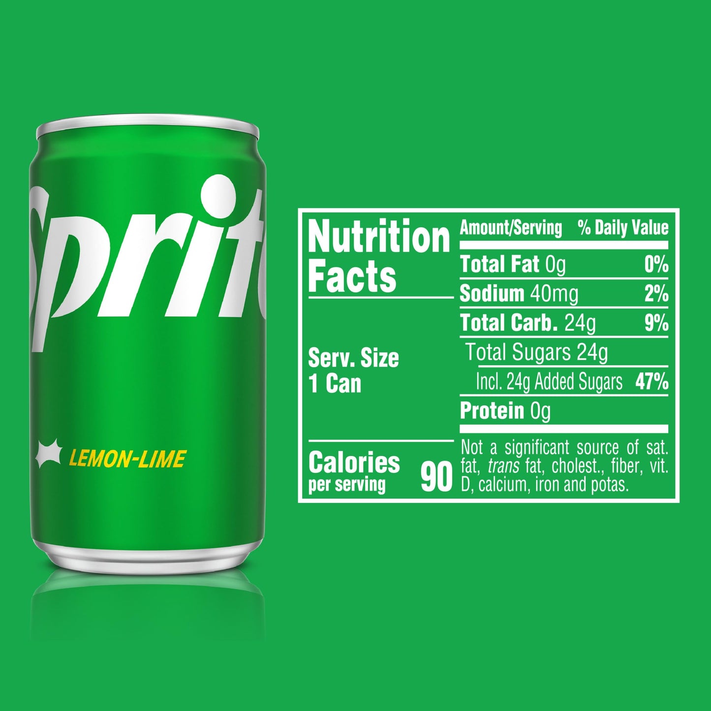 Sprite Lemon Lime Soda 7.5oz Cans – 10 Pack