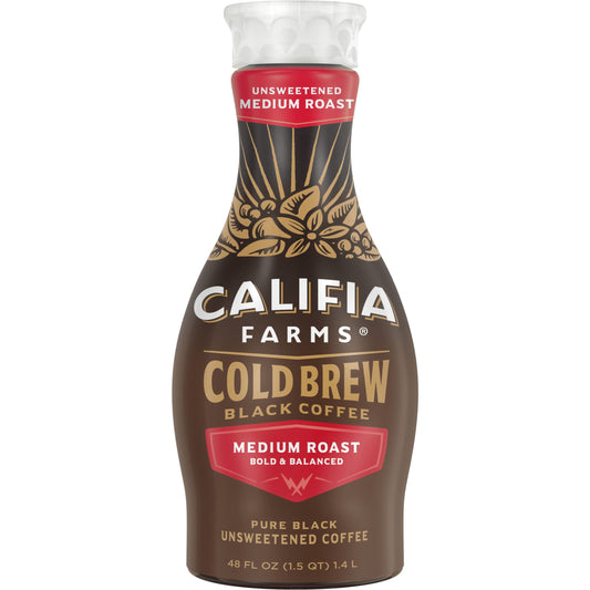 Califia Farms Pure Black Cold Brew Coffee 48oz
