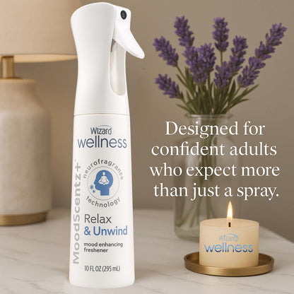 Aromatherapy Air Freshener Spray, 10 oz – Relax & Unwind Mood Mist