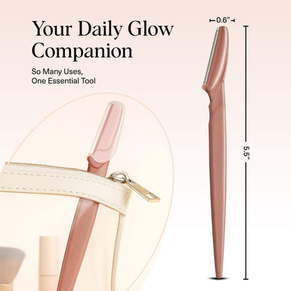 Kitsch Dermaplane Face Razors, 12 Count