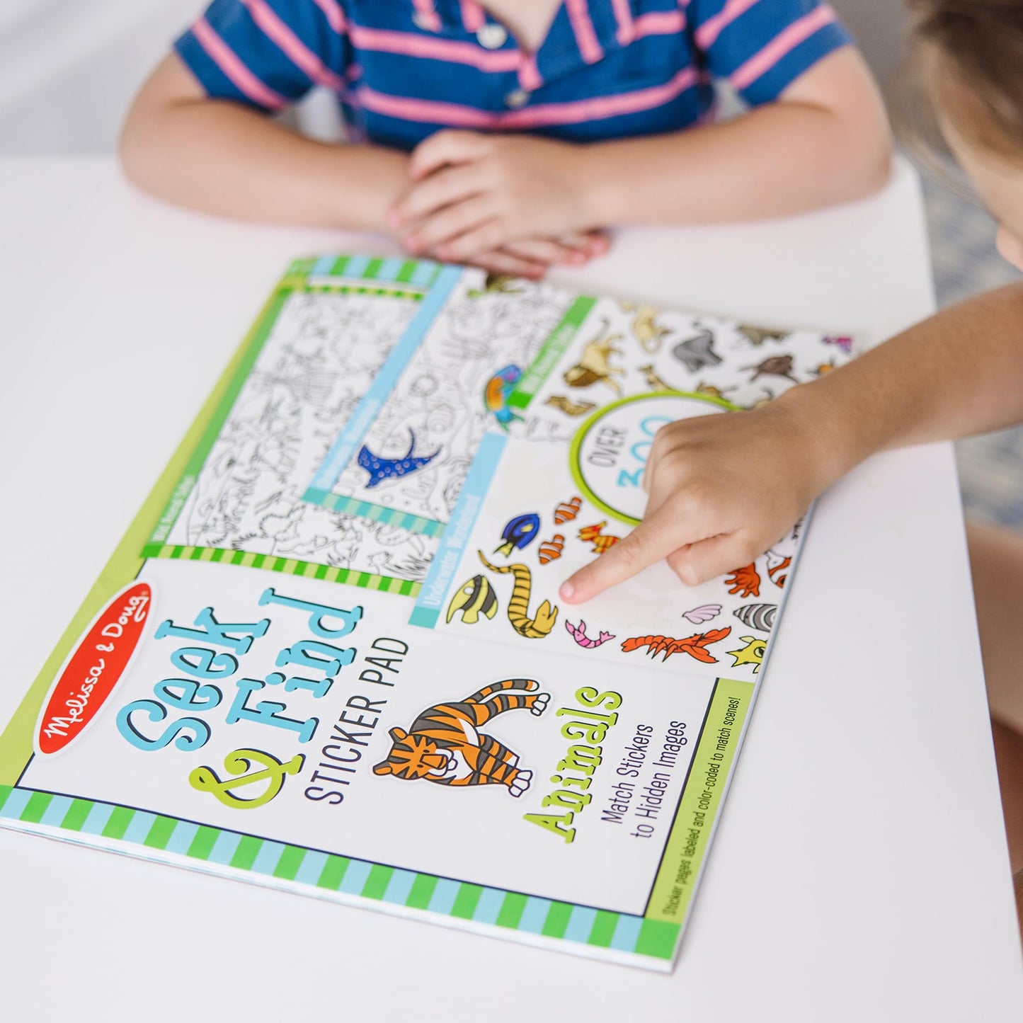 Melissa & Doug Seek & Find Sticker Pad – Animals