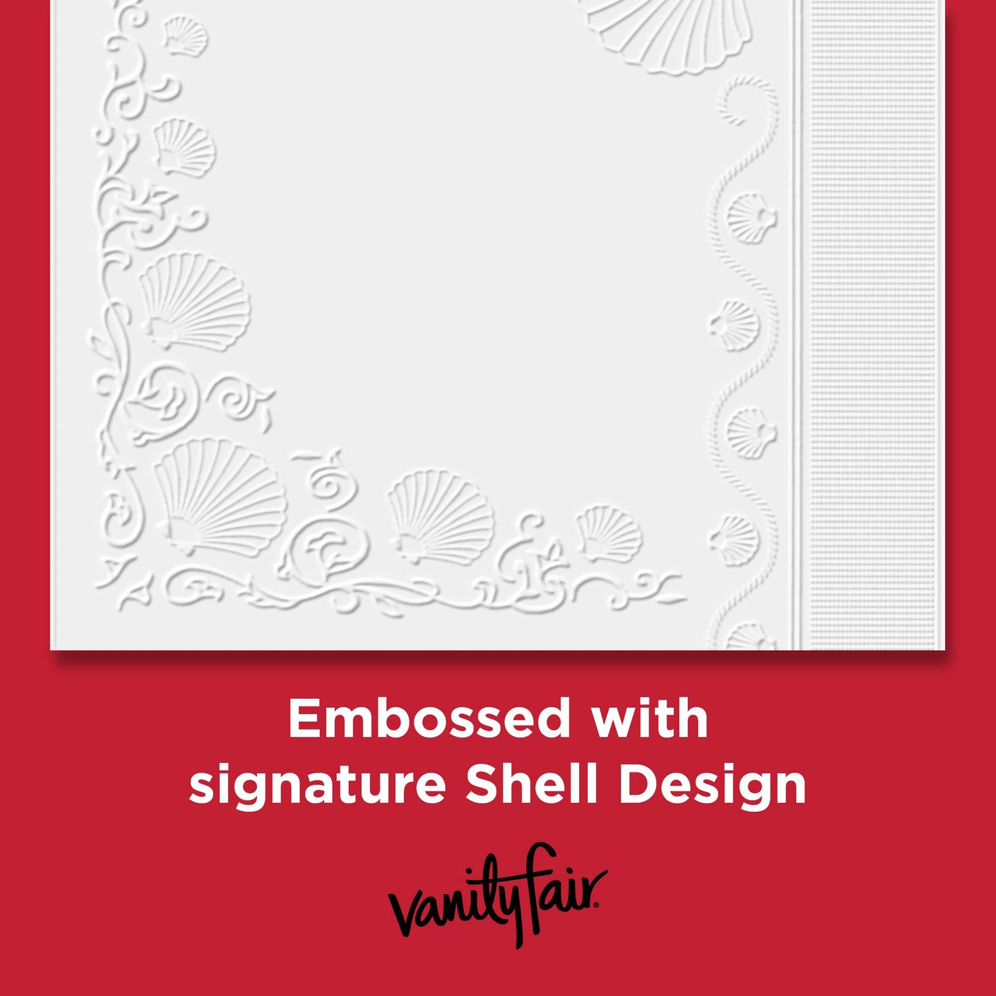 Vanity Fair Everyday Napkins 100 Count – Soft Disposable