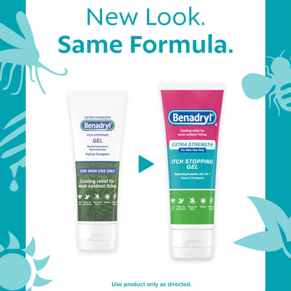 Benadryl Extra Strength Anti-Itch Relief Gel – 3.5 fl oz