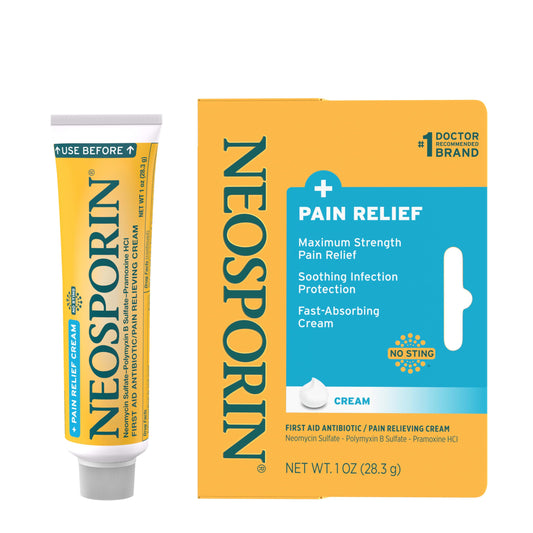 Neosporin + Pain Relief Dual Action Cream – 1 oz
