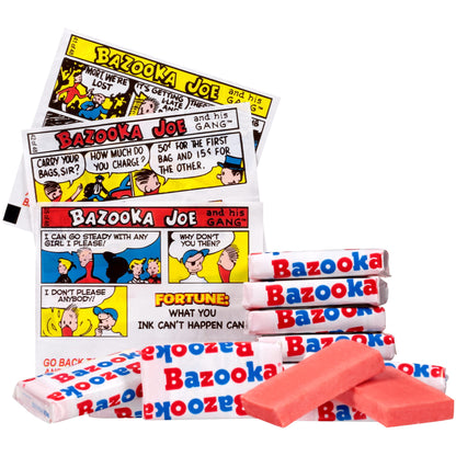 Bazooka Bubble Gum 225 Count Tub – Individually Wrapped