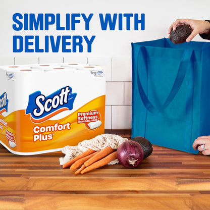 Scott ComfortPlus Toilet Paper 12 Double Rolls – Septic Safe