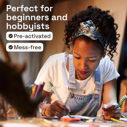 ARTISTRO 24 Acrylic Paint Markers Dual Tip