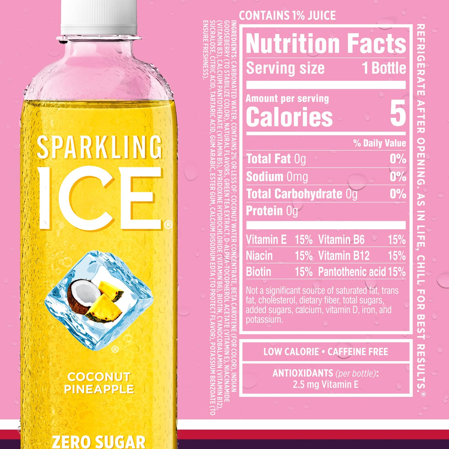 Sparkling Ice Purple Variety Pack 17oz – 12 Count