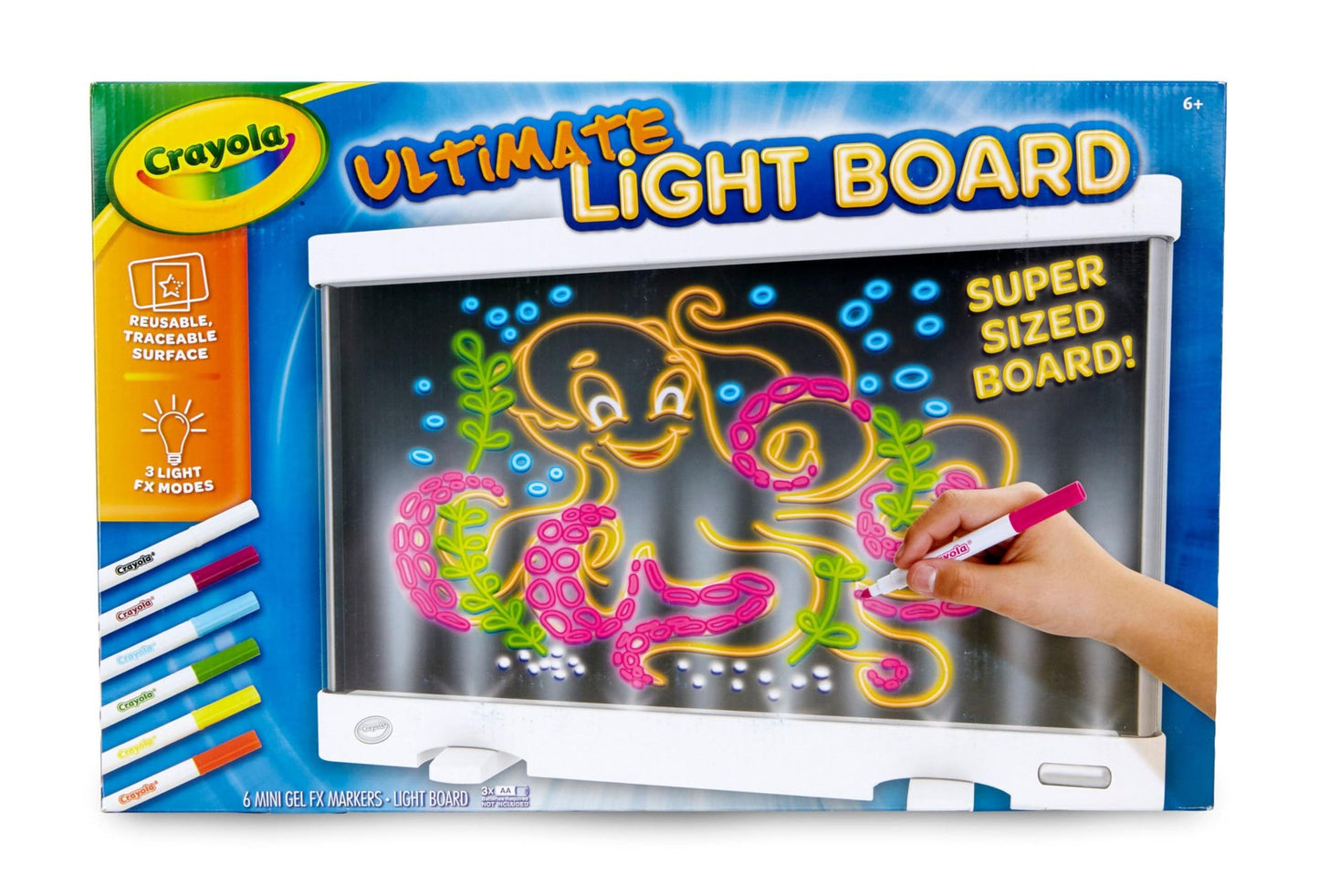 Crayola Ultimate Light Board – LED Drawing Tablet