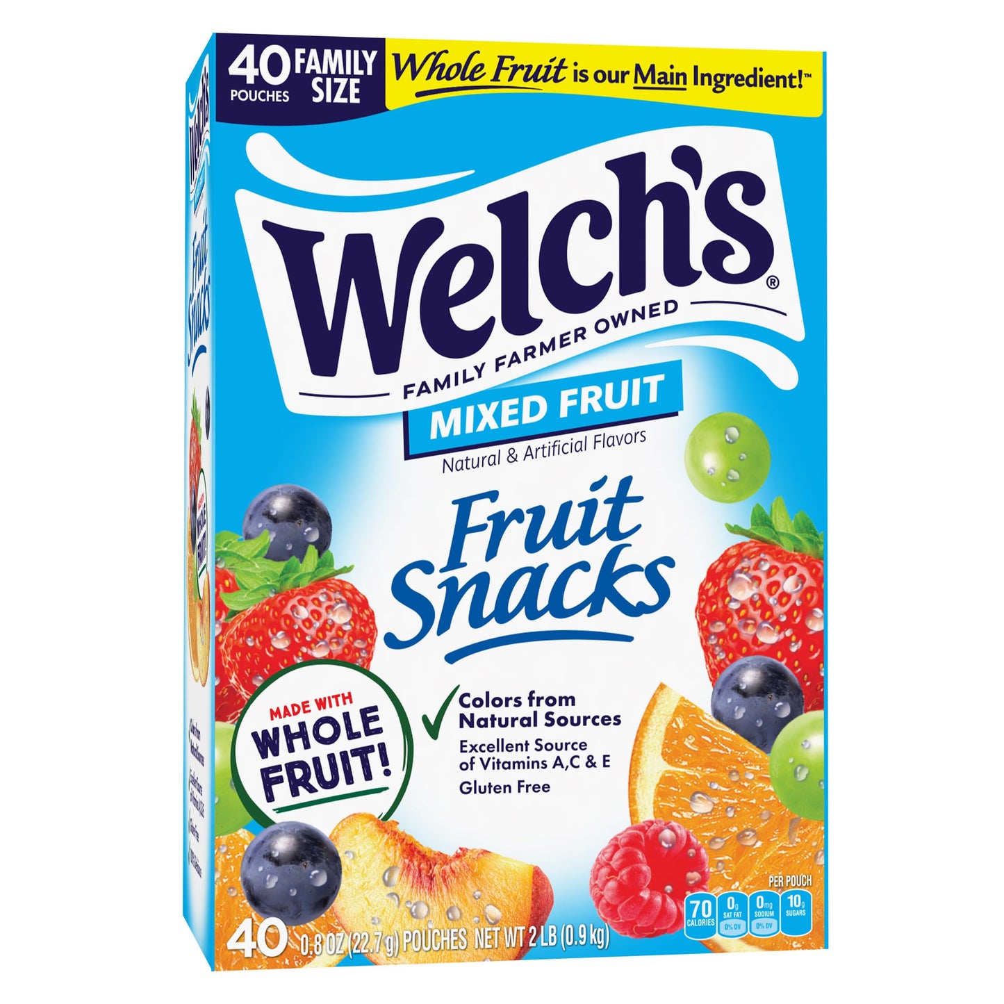 Welch’s Mixed Fruit Snacks 40 Pack – Gluten Free